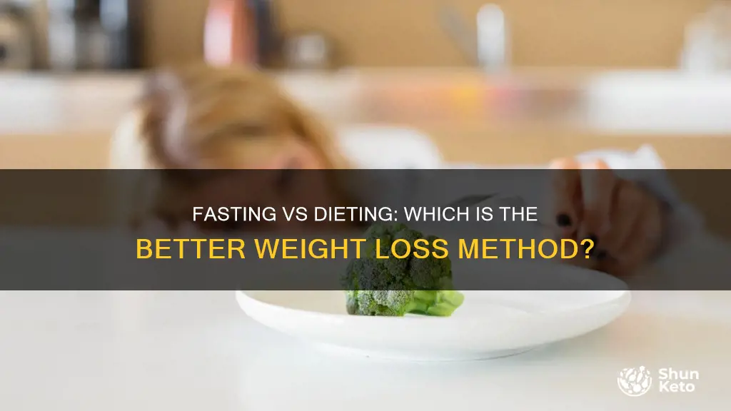 is it better to fast or diet