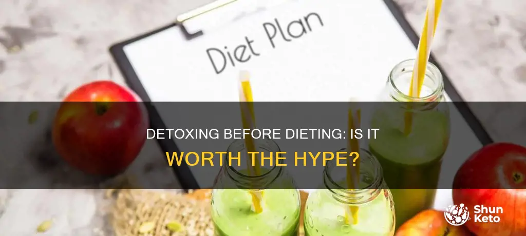 is it important to detox before starting a diet