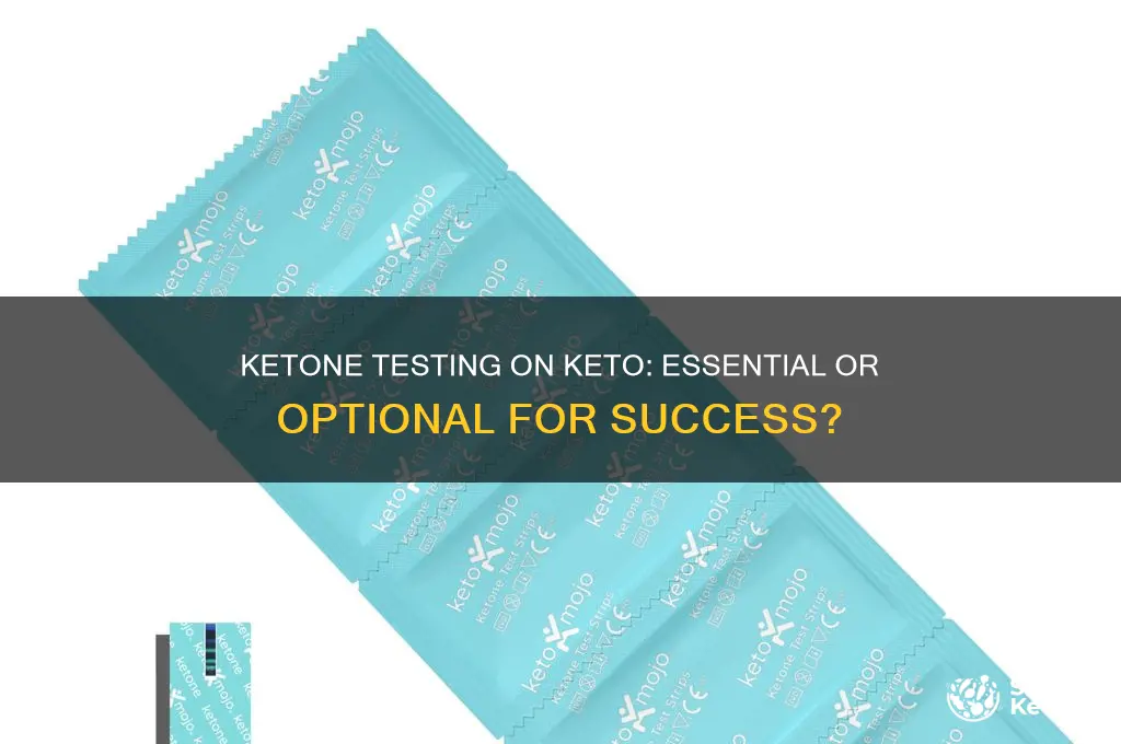 is it necessary to measure ketones during keto diet