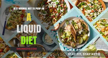 Liquid Diets: No Poop?