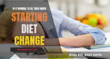 Feeling Tired After Diet Change? It's Normal, Here's Why