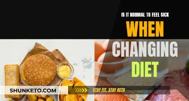 Feeling Sick When Changing Diets: Is It Normal?