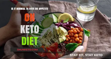 No Appetite on Keto: Understanding Normalcy and Managing Your Diet