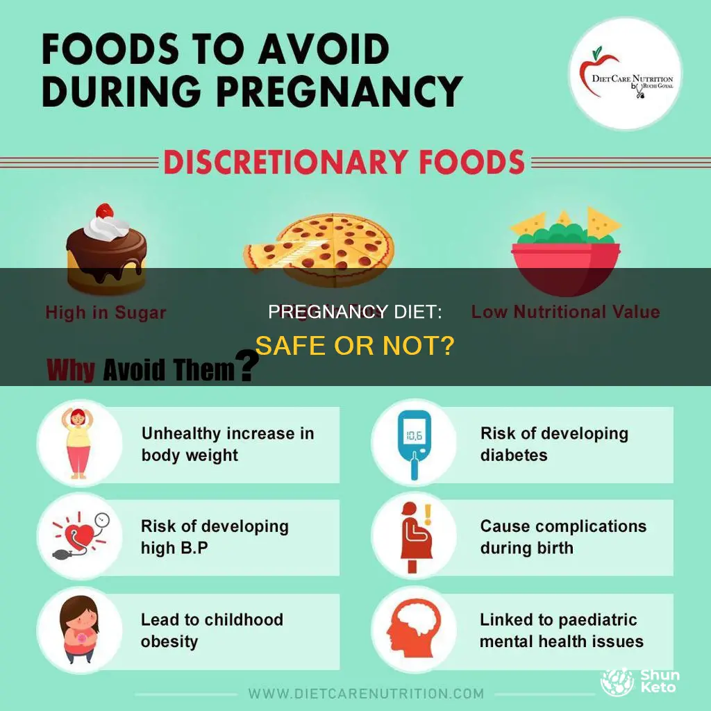 is it ok to be on a diet while pregnant
