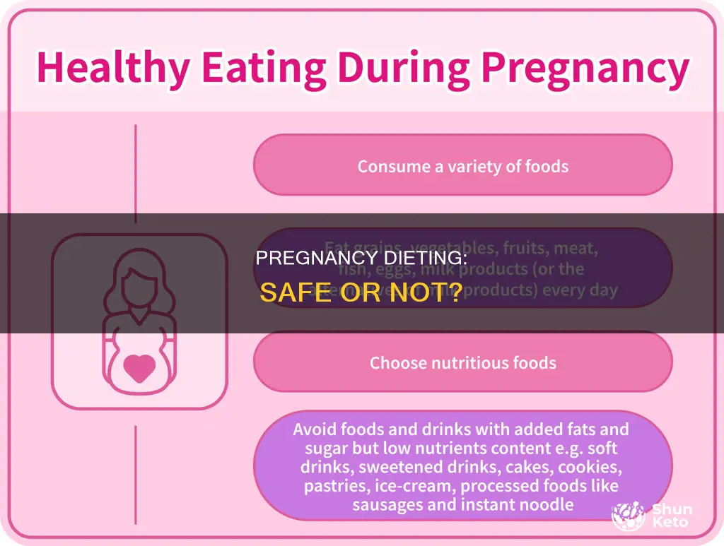 is it ok to diet while pregnant