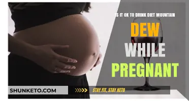 Pregnant and Craving Diet Mountain Dew?