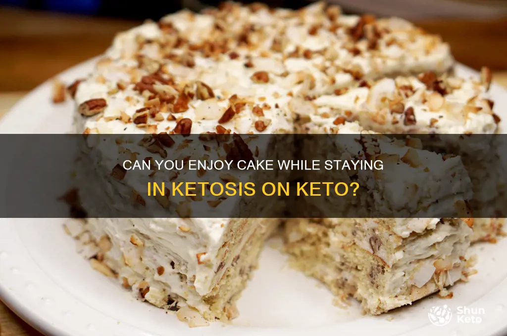 is it ok to eat cake on a keto diet