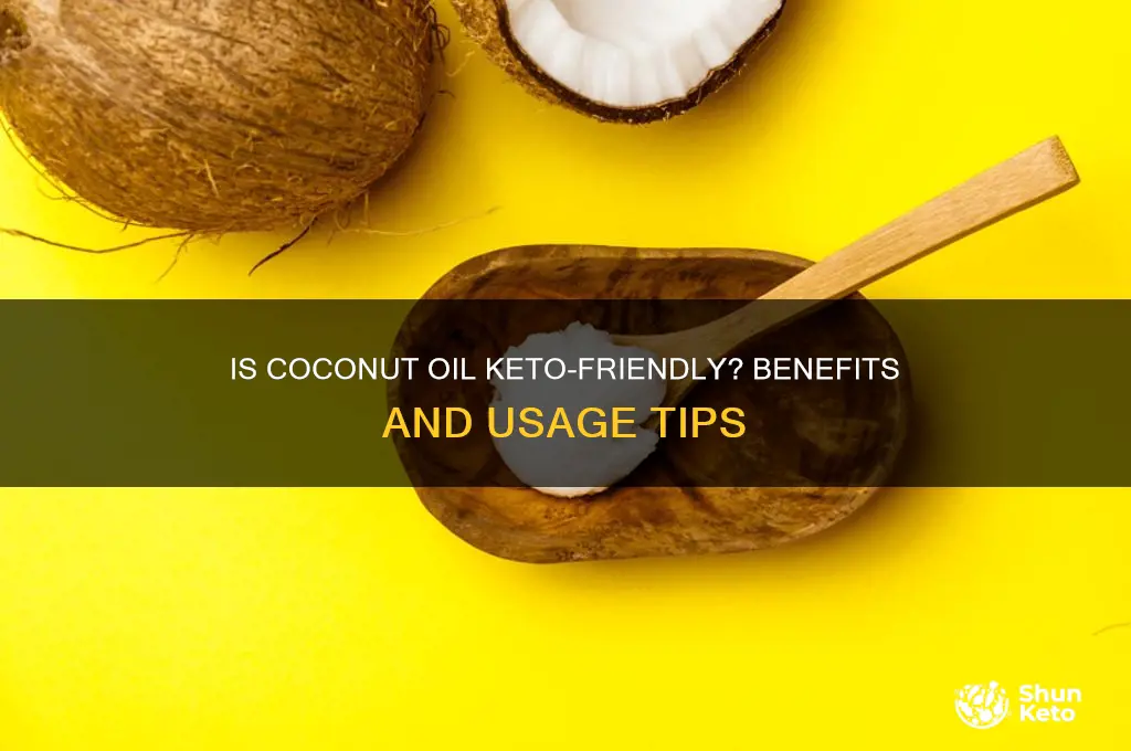 is it ok to eat coconut oil for keto