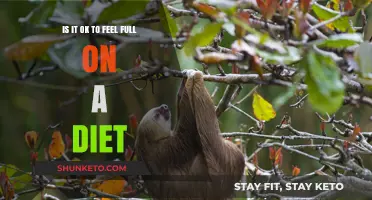 Feeling Full While Dieting: Good or Bad?