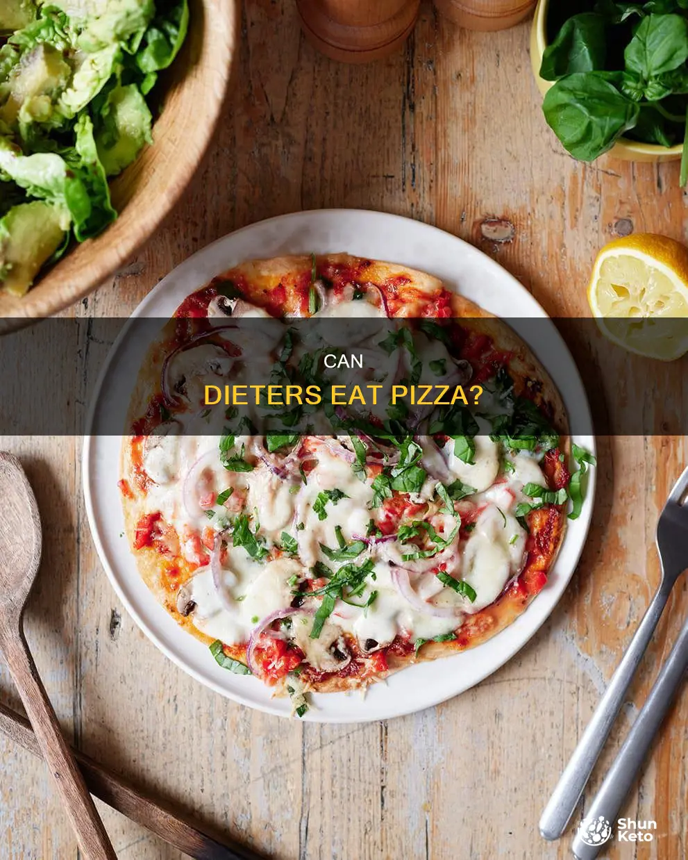 is it ok to have pizza on a diet