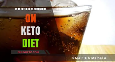 Sucralose on Keto: Is It Keto-Friendly or a Diet Deal-Breaker?