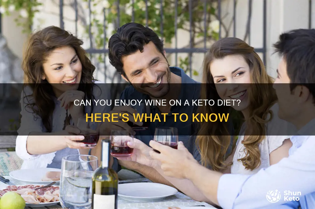 is it ok to have wine on keto diet