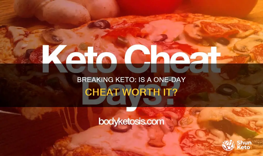 is it okay to break keto for a day