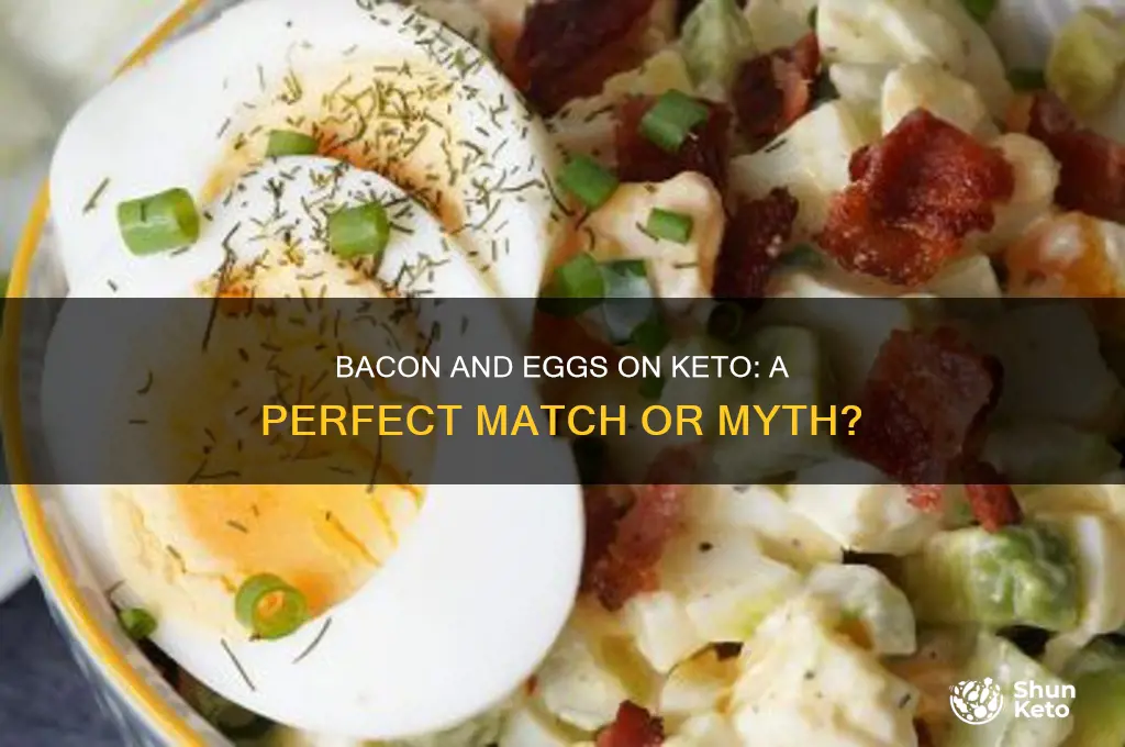 is it okay to eat bacon and eggs on keto