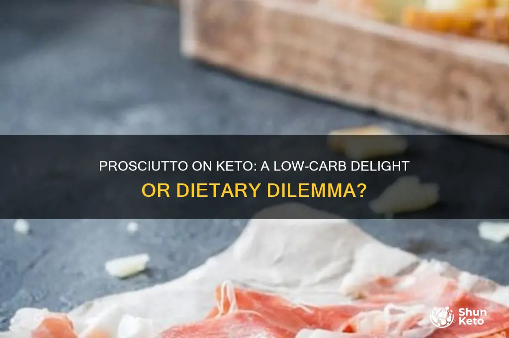 is it okay to prosciutto on a keto diet