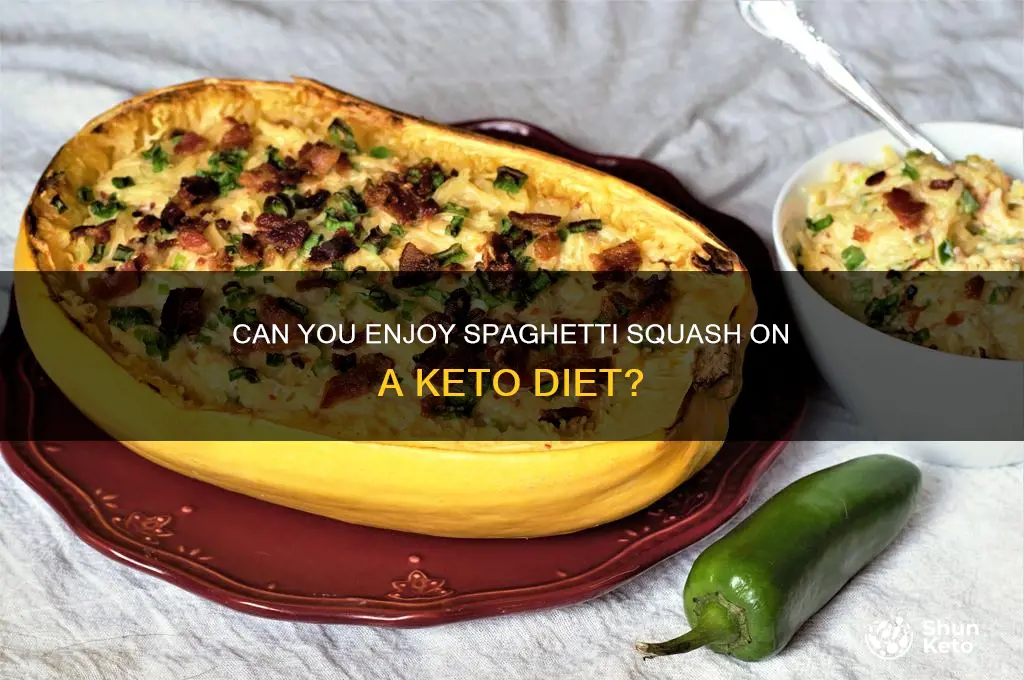 is it okay to spaghetti squash on a keto diet