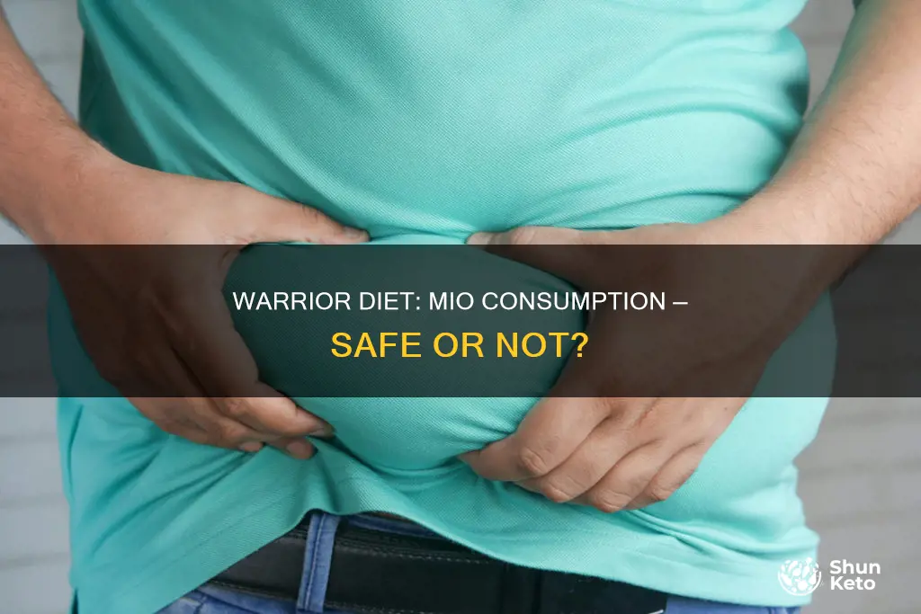 is it okay to use mio on warrior diet