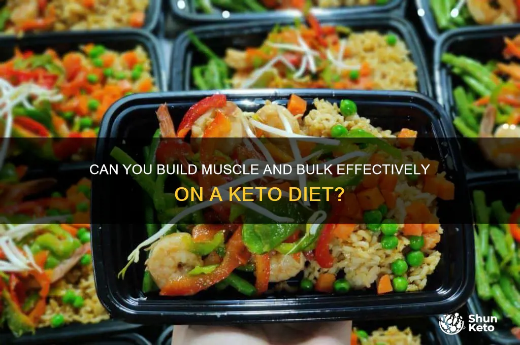 is it possible to bulk on keto diet