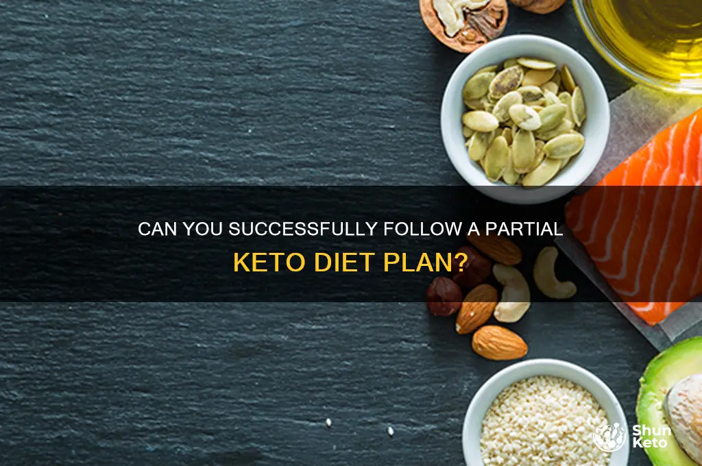 is it possible to do a partial keto diet