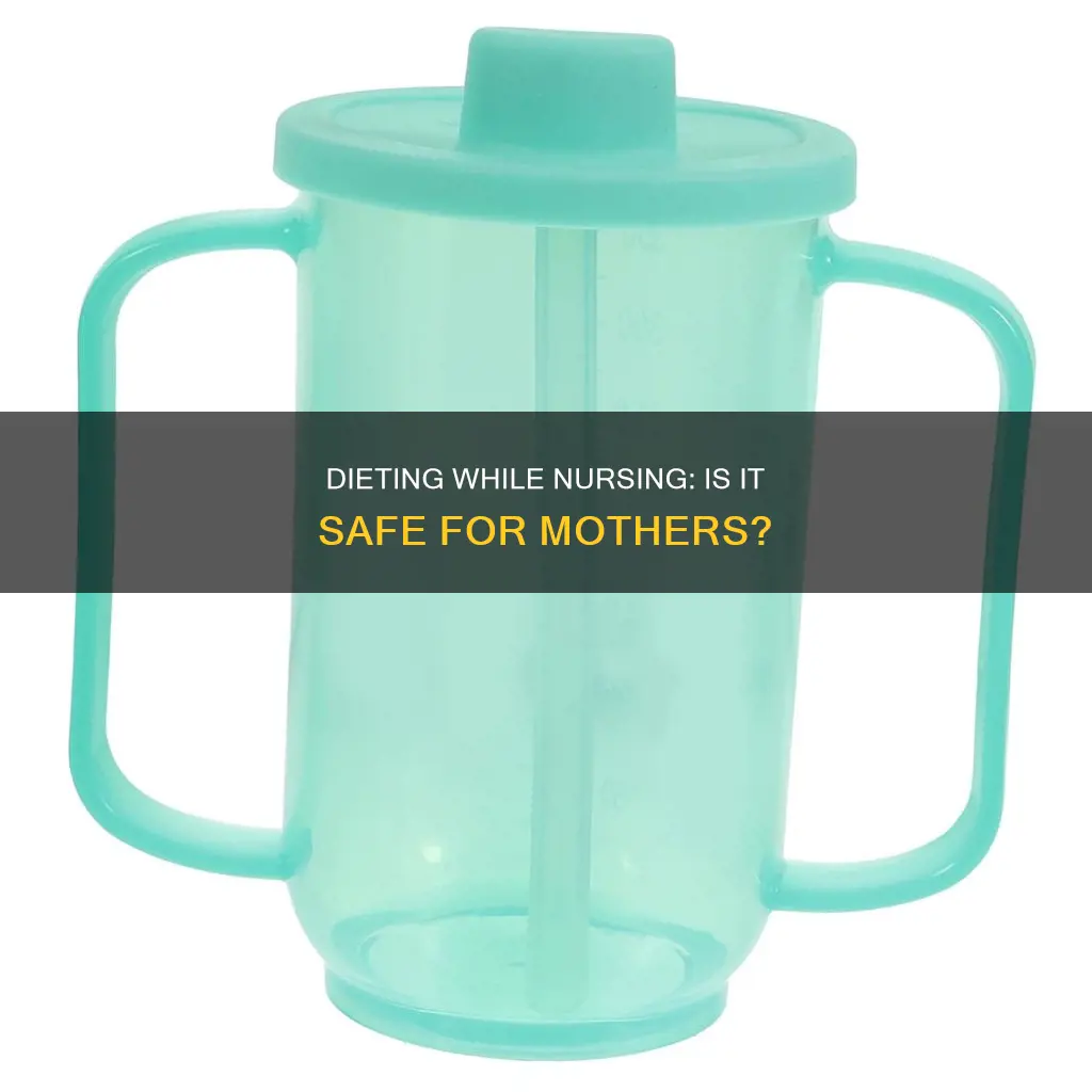 is it safe to diet while nursing