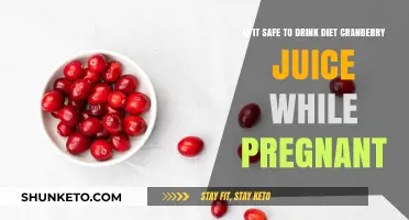 Pregnant Women: Is Diet Cranberry Juice Safe?
