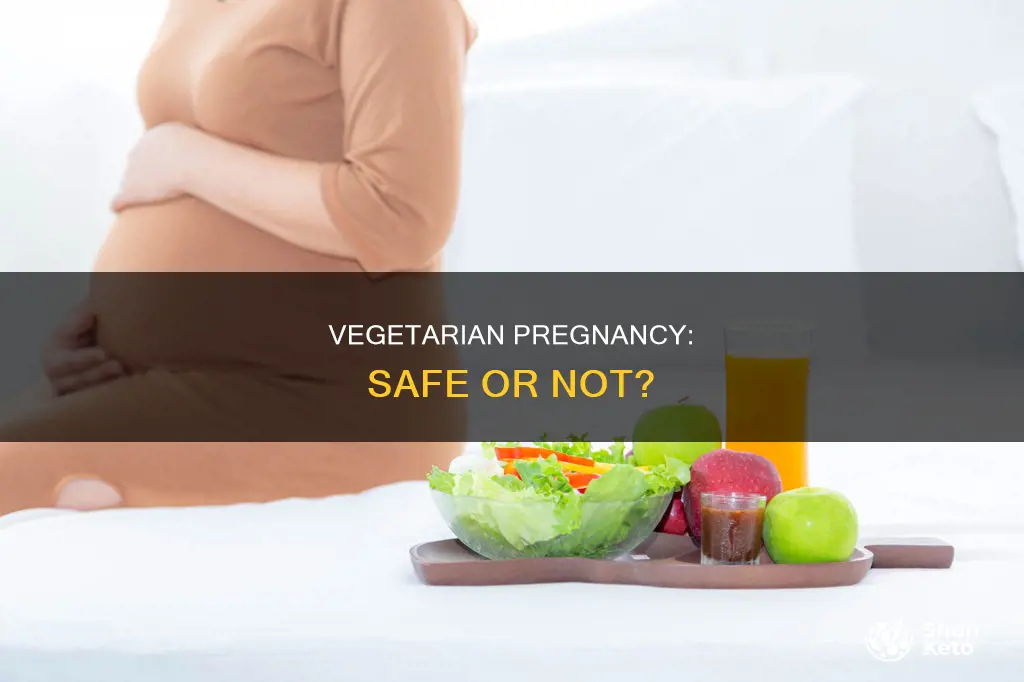 is it safe to maintain a vegetarian diet while pregnant