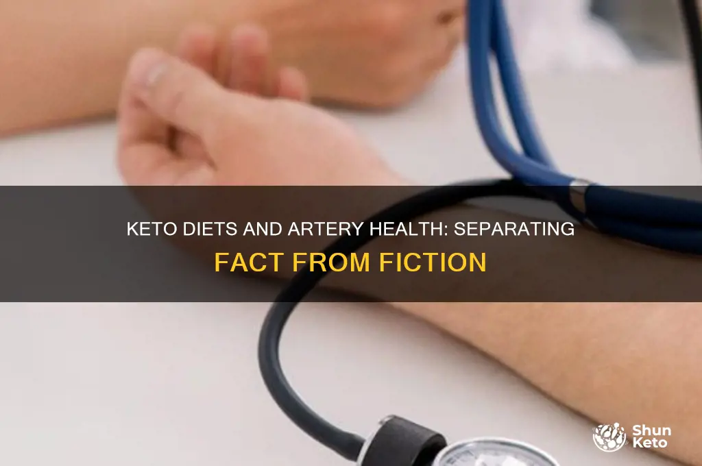 is it true keto diets clog arteries