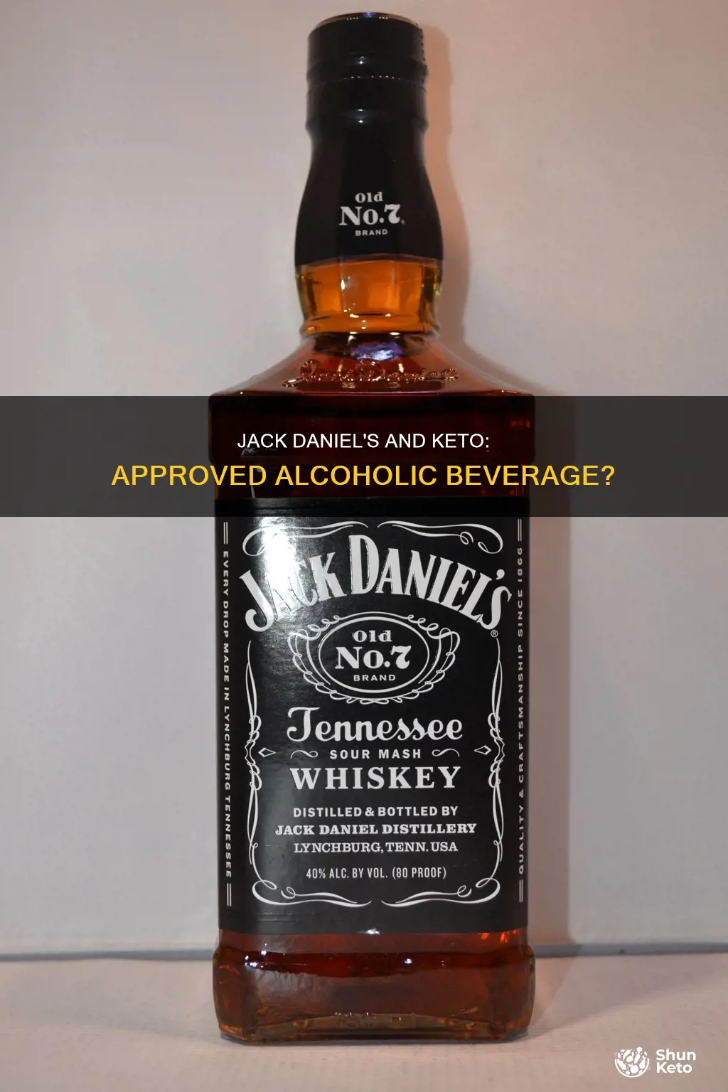 is jack daniels keto approved