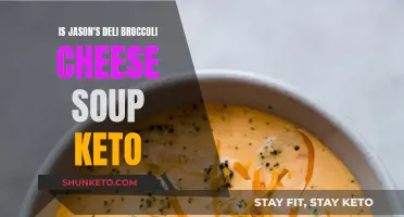 Jason's Deli Broccoli Cheese Soup: A Keto Delight?