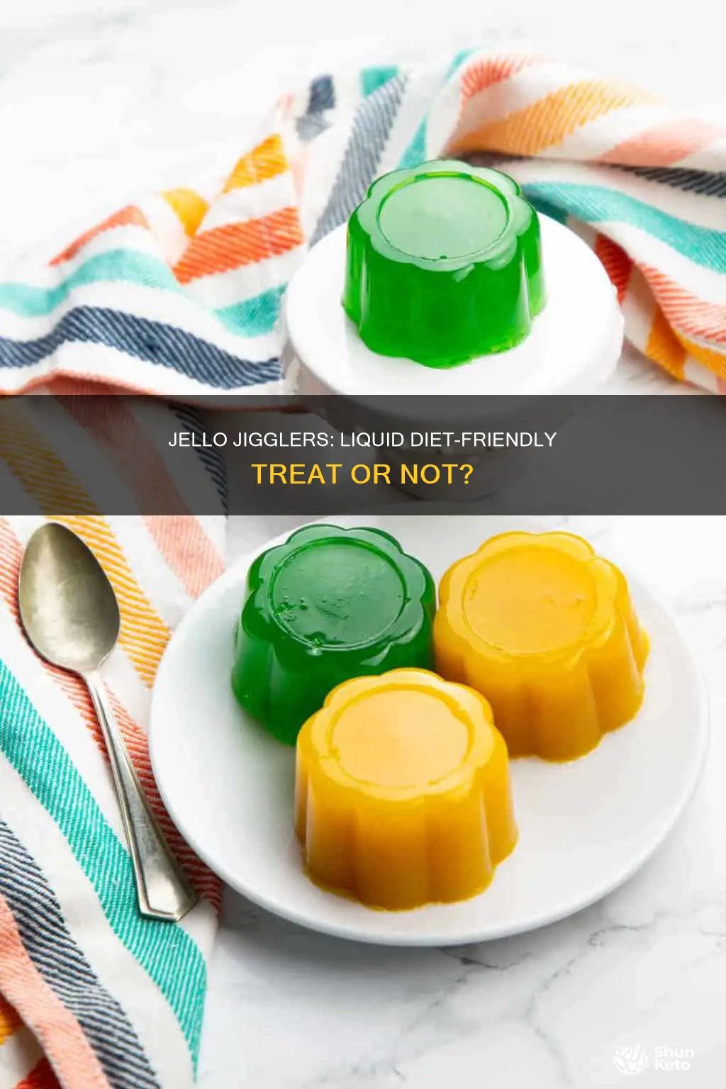 is jello jiggler part of a liquid diet