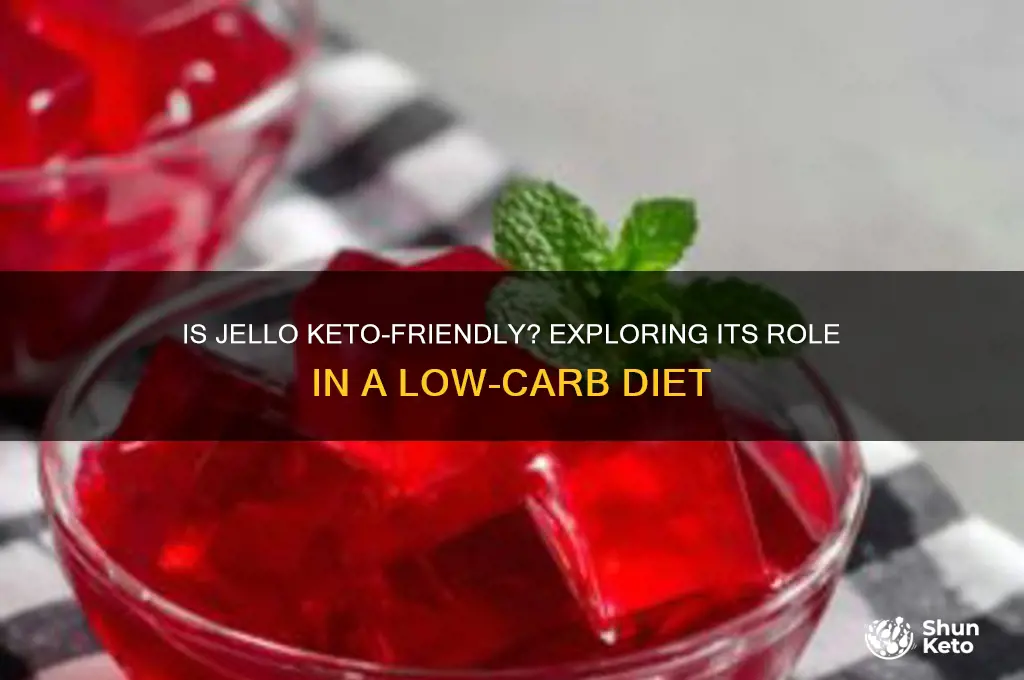 is jello part of keto diet
