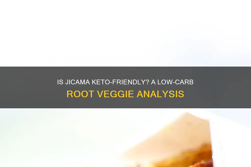 is jicama keto