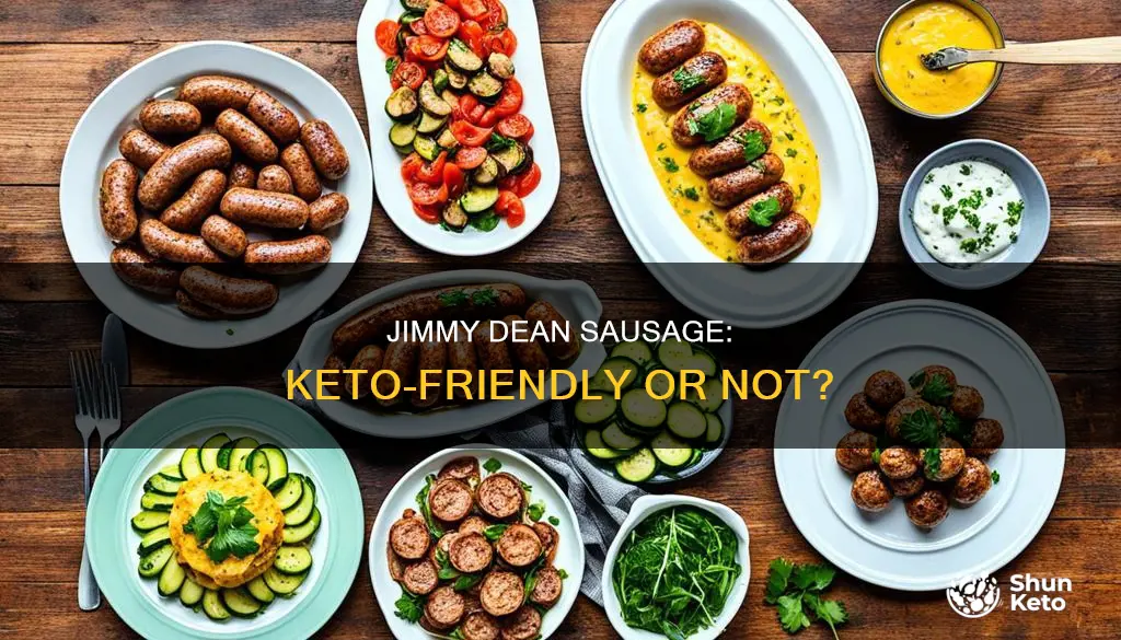 is jimmy dean sausage okay on keto