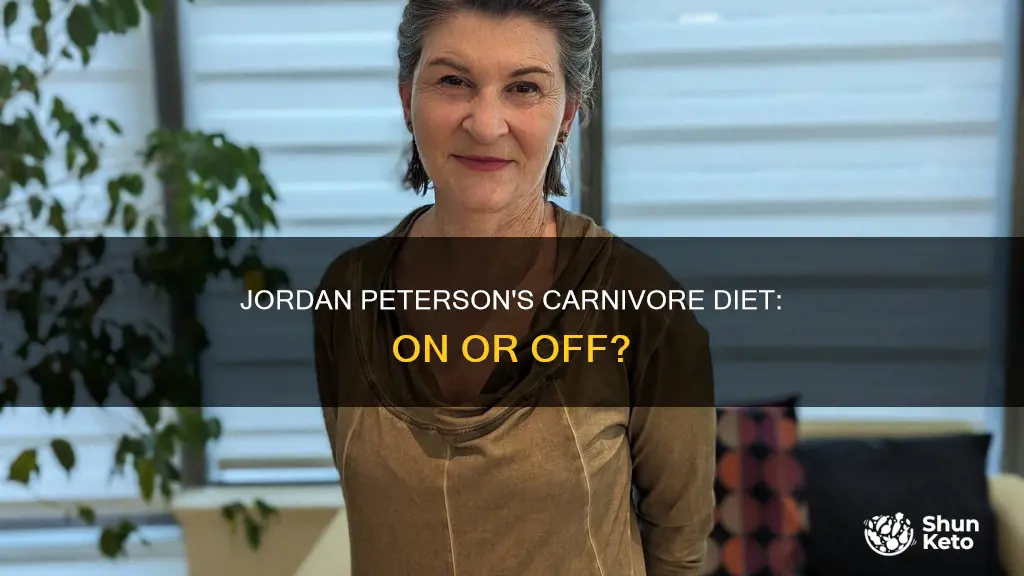 is jordan peterson still on a carnivore diet