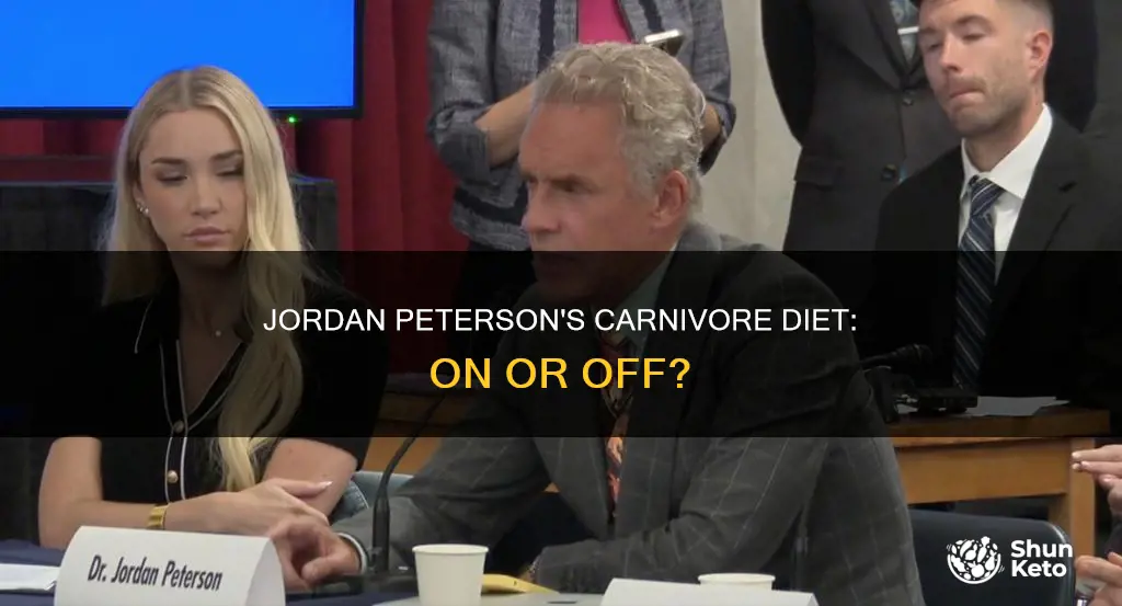 is jordan peterson still on carnivore diet