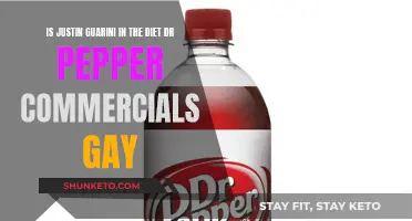 Is Justin Guarini's Dr Pepper Character Gay?
