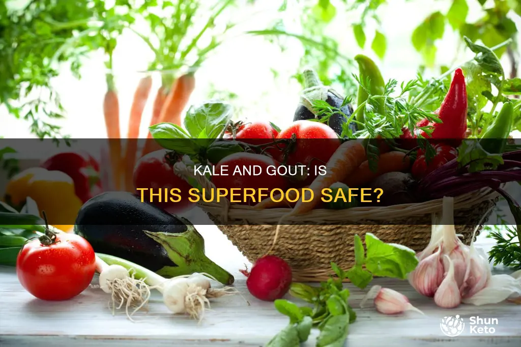 is kale ok for gout diet