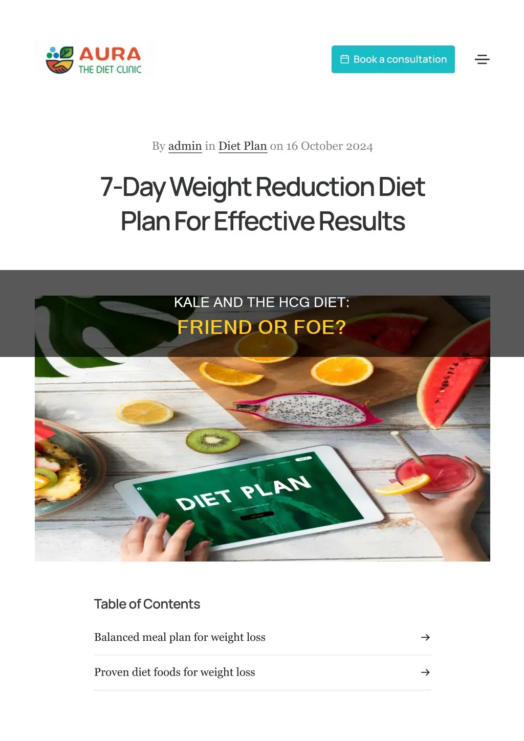 is kale ok on hcg diet