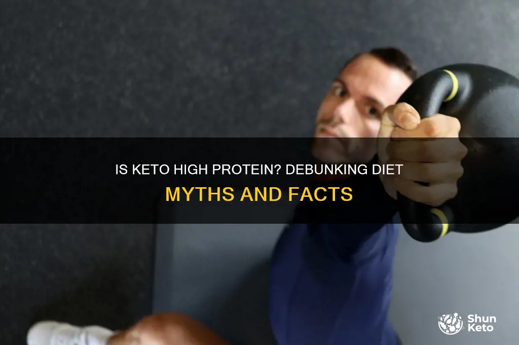 is keto a high protein diet