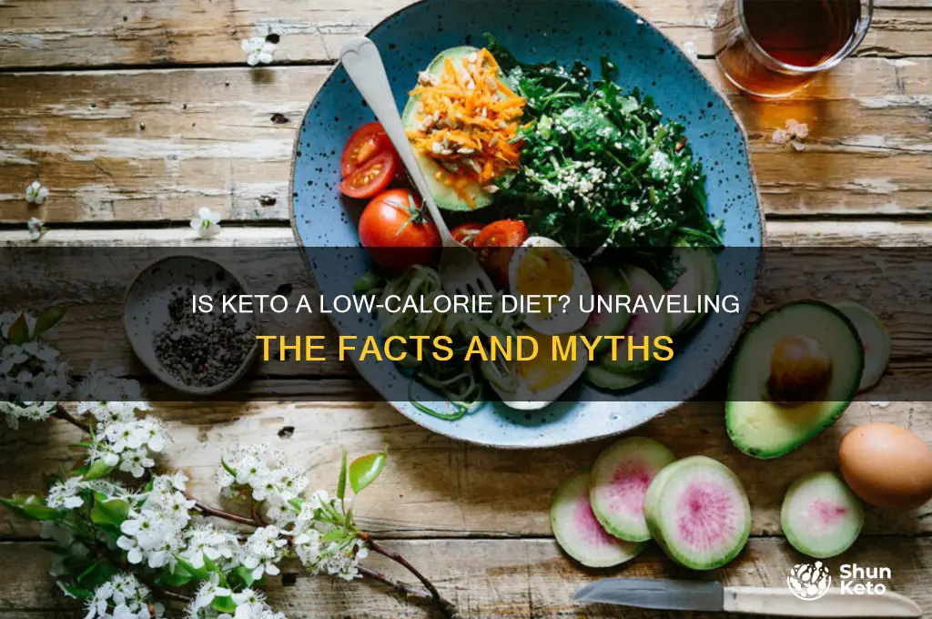 is keto a low calorie diet
