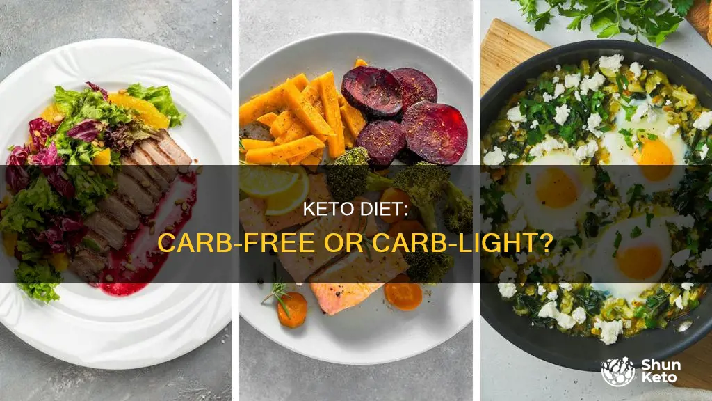 is keto a no carb diet