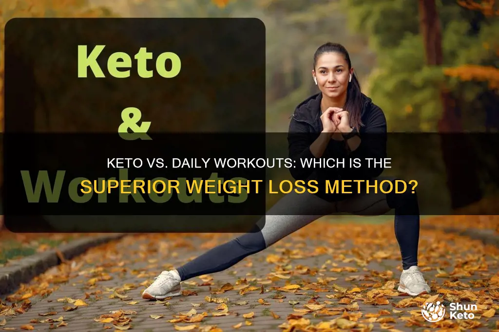 is keto better than working out daily