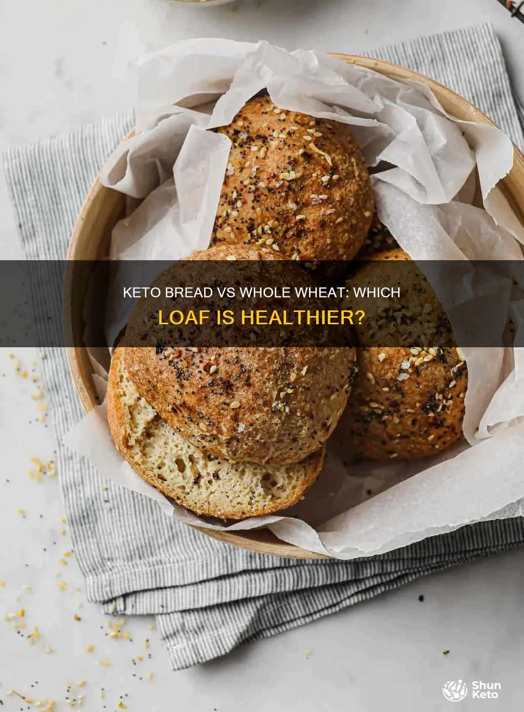 is keto bread better than whole wheat