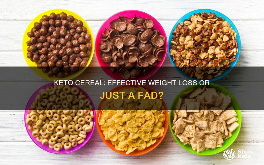 is keto cereal good for weight loss