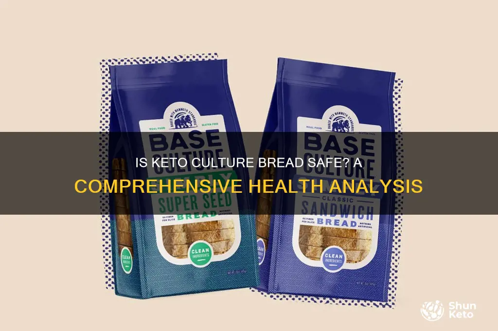 is keto culture bread safe to eat