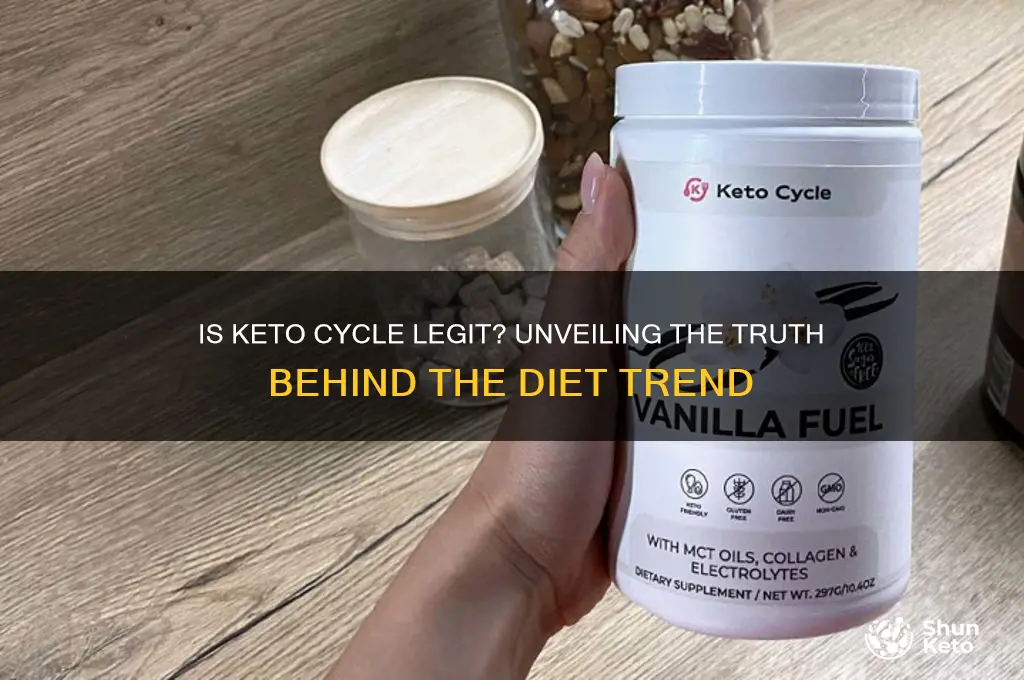 is keto cycle legit