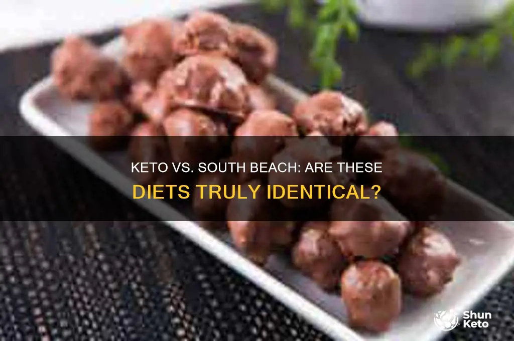 is keto diet and south beach diet the same