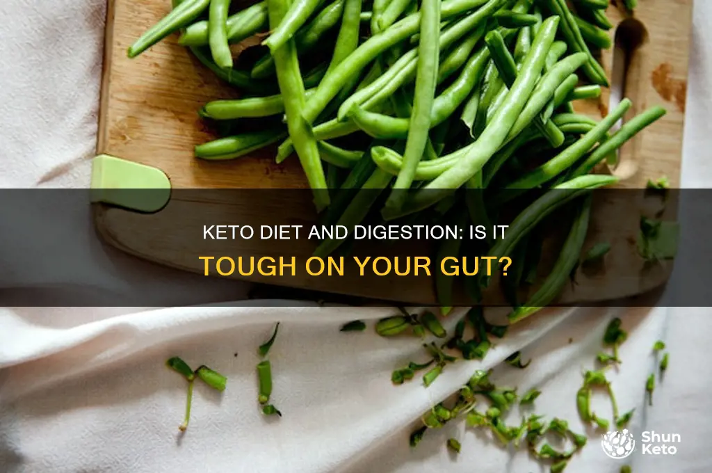 is keto diet hard on the digestive system