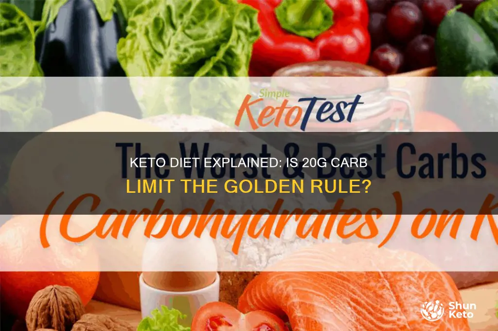 is keto diet just 20gcarb or less