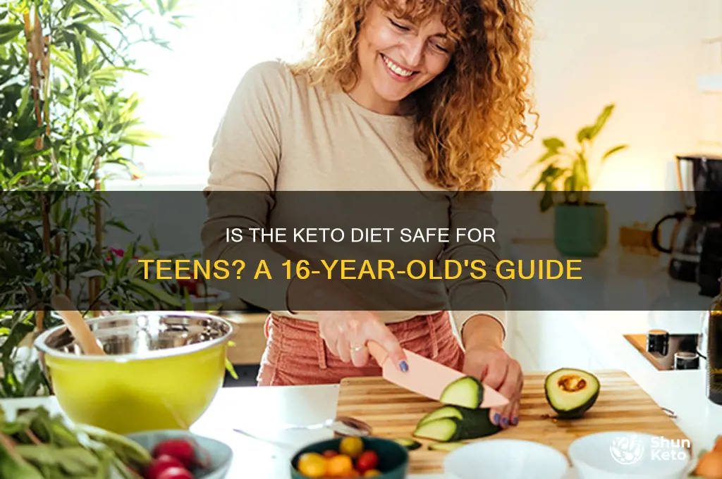 is keto diet ok for 16 year old